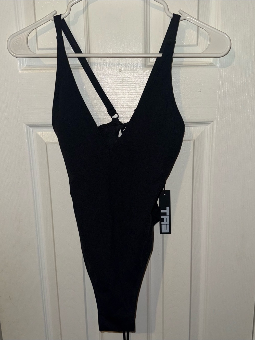 TA3 S-Short Hi cut Plungey One-Piece Swimsuit